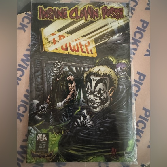 Insane Clown Posse comic book w/ CD 💿 (rare) - Picture 1 of 5